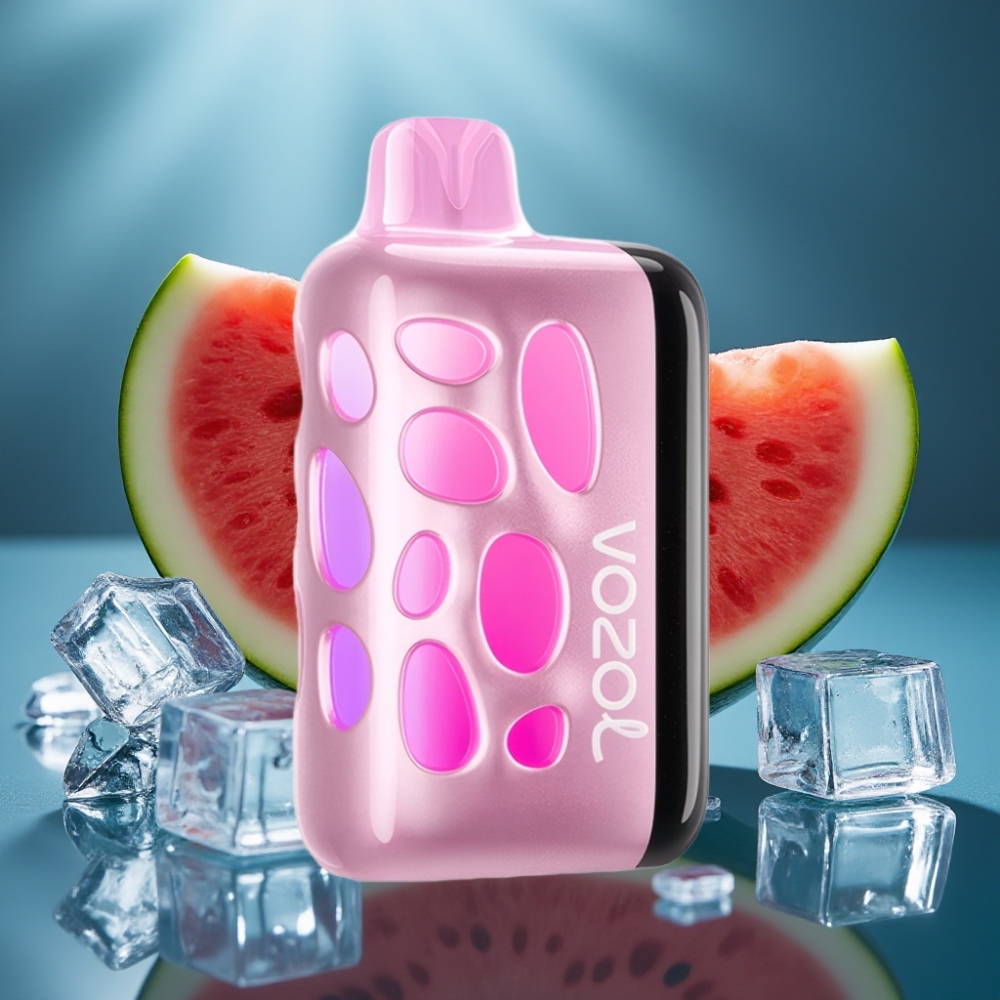 VOZOL RAVE 40000 ووترميلون آيس مع شحن سريع وإضاءة حيوية