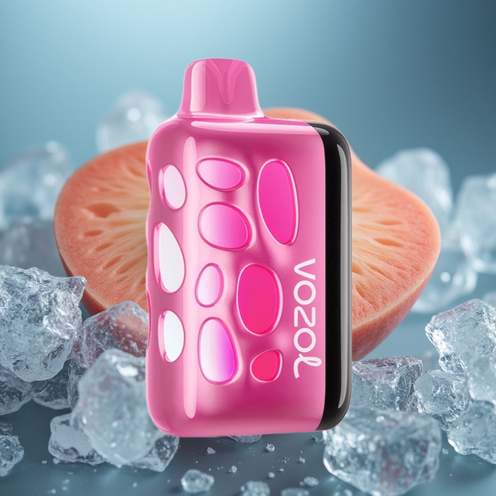 VOZOL RAVE 40000 بخوخ مثلج مع شحن سريع وإضاءة حيوية