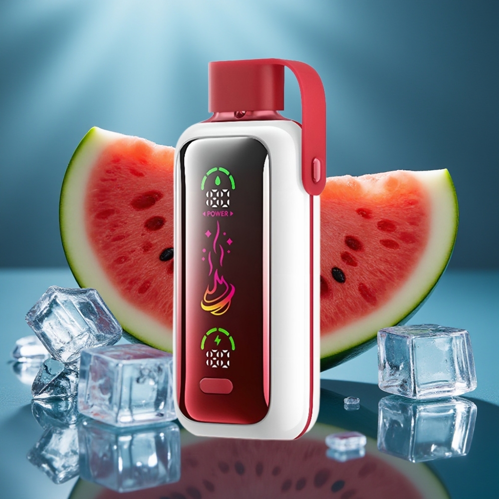 VOZOL Star 20000 Puffs Dual Mesh 2.2" HD - بطيخ مثلج (Watermelon Ice)