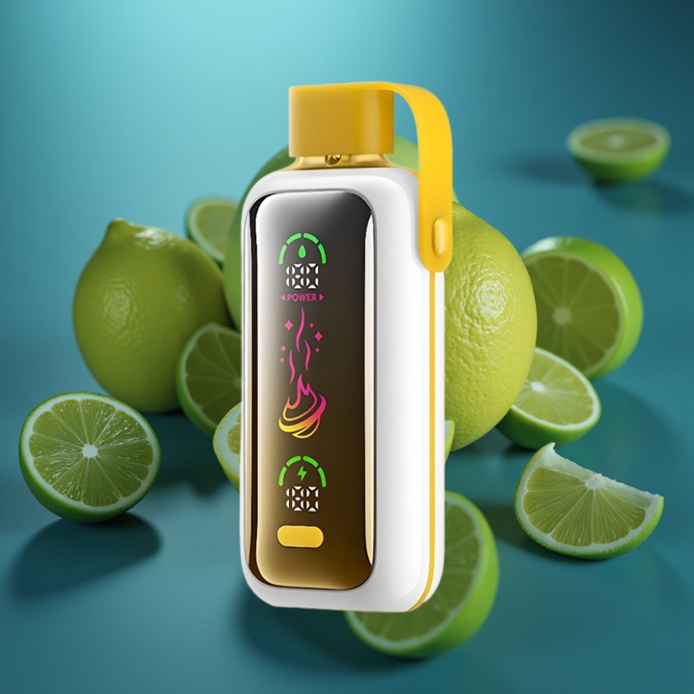 VOZOL Star 20000 Puffs بشاشة مرآة HD 2.2" بنكهة الليمون واللايم