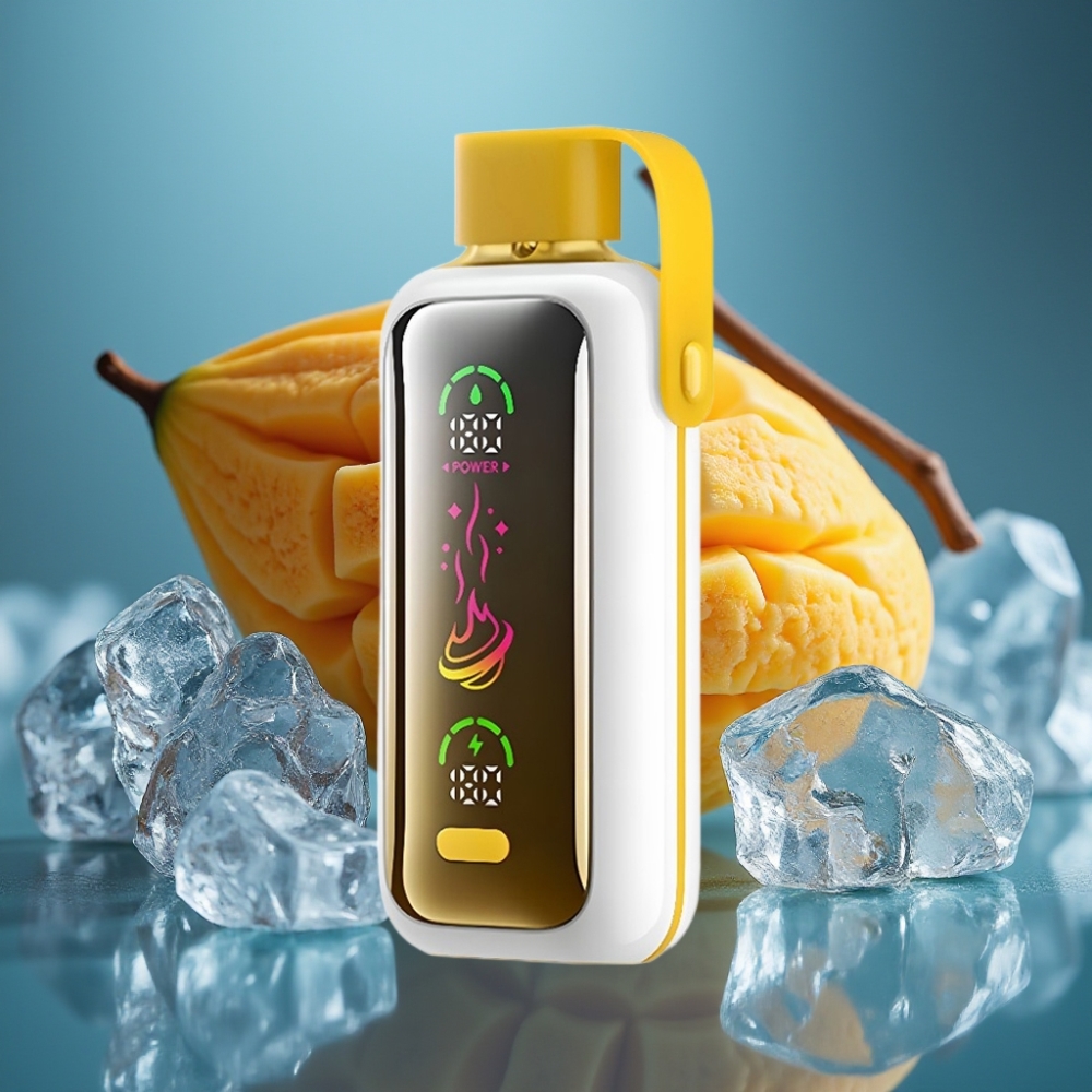 VOZOL Star 20000 Puffs شاشة مرآة HD 2.2 بوصة مانجو آيس
