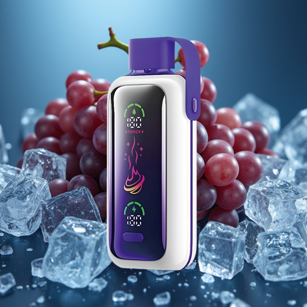 VOZOL Star 20000 Puffs بشاشة HD 2.2 بوصة - عنب مثلج