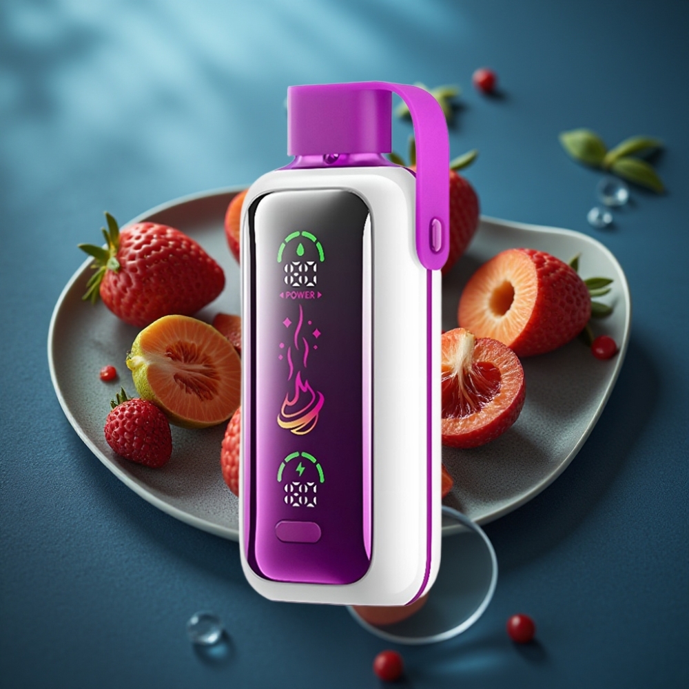 VOZOL Star 20000 Puffs مرآة HD ثنائي شبكة بنكهة حب 777