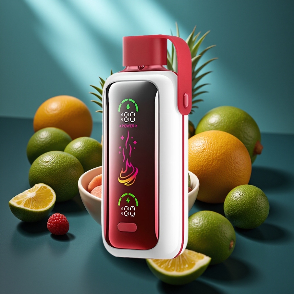 VOZOL Star 20000 Puffs بشاشة مرآة HD ثنائي الشبكة بنكهة Tropical Blast