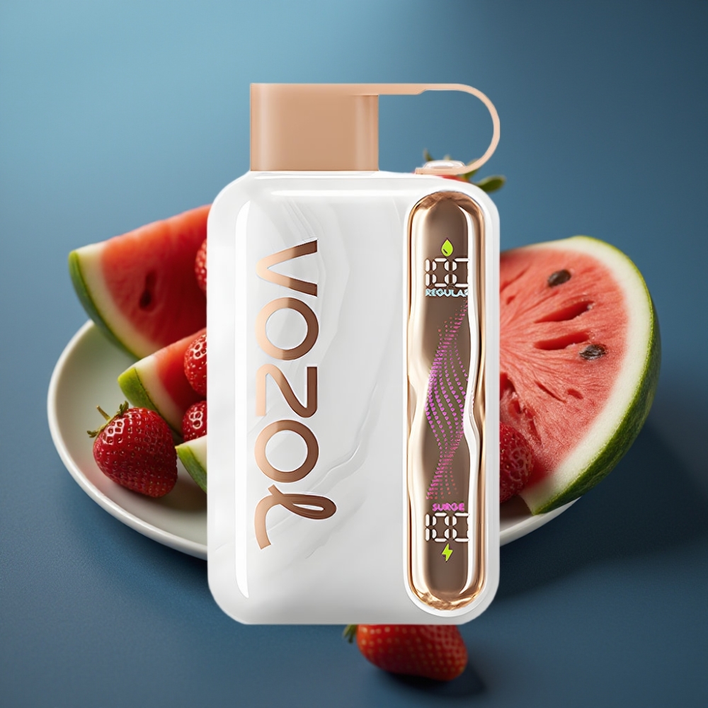 VOZOL STAR 40000 فاب تفاحتين بالفراولة والبطيخ - 1000mAh، شحن Type-C