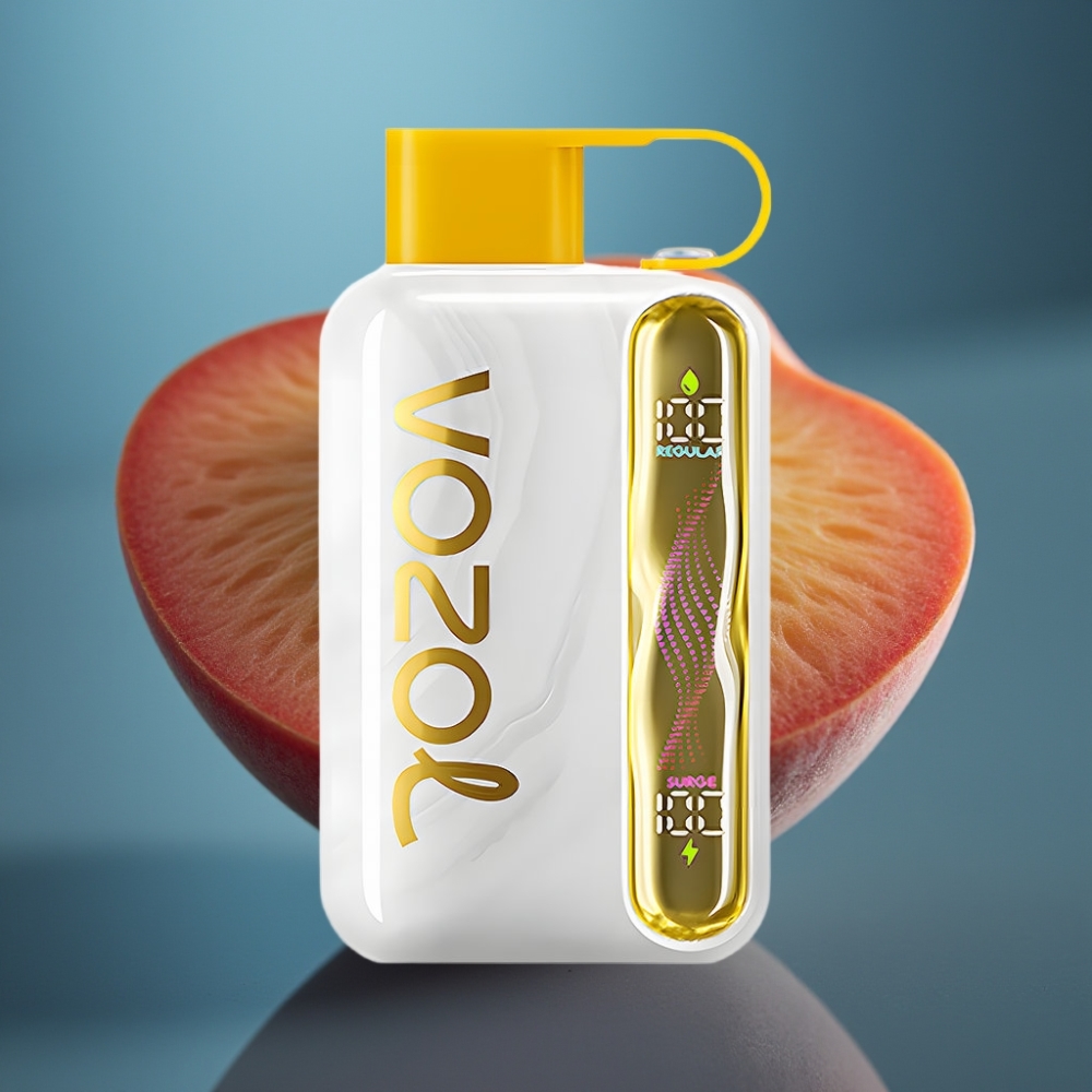 VOZOL STAR 40000 فَيب نكهة المانجو والخوخ - 20/50 مجم/مل، شحن Type-C
