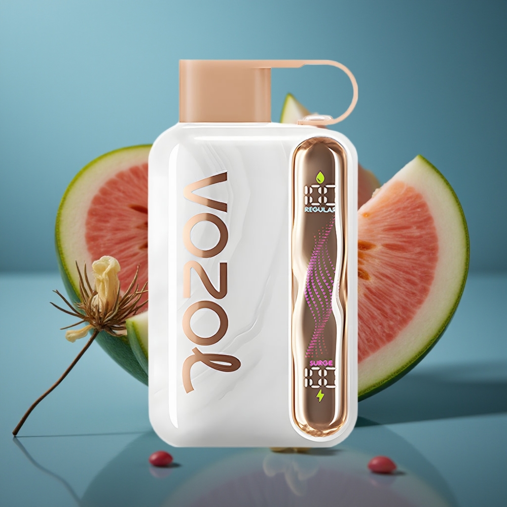 VOZOL STAR 40000 فولت سبيرولينا خوخ فراولة وبطيخ شاحن Type-C 1000mAh
