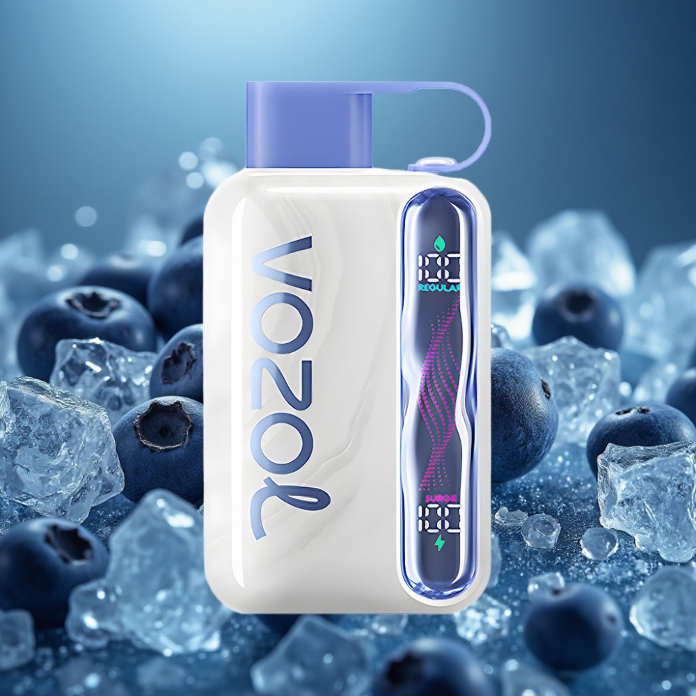 VOZOL STAR 40000 نكهة التوت الأزرق المثلج - سيجارة إلكترونية قابلة للتصريف