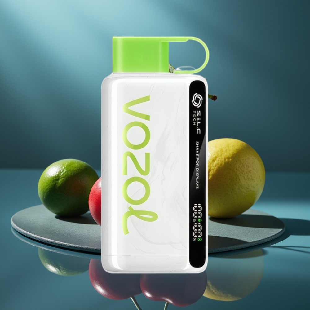 VOZOL STAR 9000/12000 شيري لايم - شيك للإظهار، شحن أسرع 30٪، 650mAh
