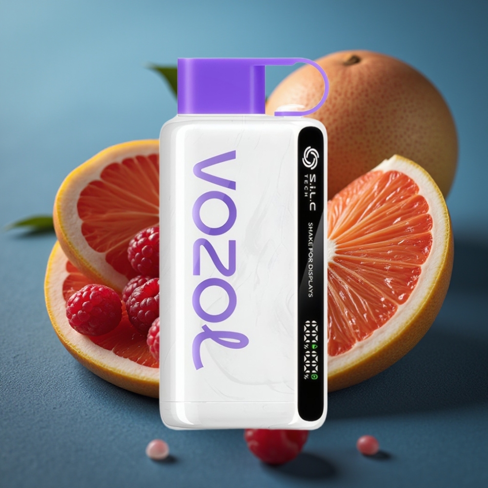 VOZOL STAR 9000/12000 Disposable Vape بتقنية S.i.L.C وشحن أسرع بنسبة 30٪ - كرانبري مانجو جريب فروت