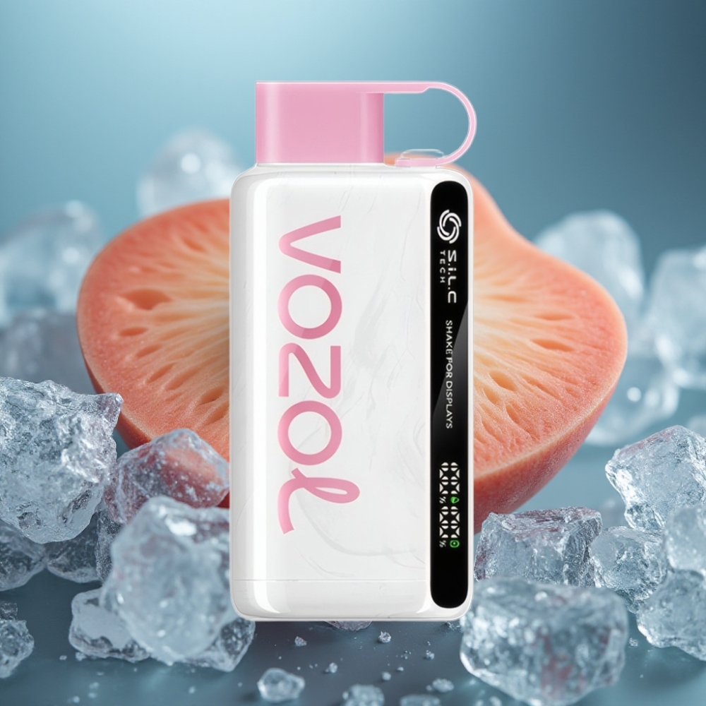 VOZOL STAR 9000/12000 خوخ مثلج مع تقنية S.i.L.C وشحن سريع