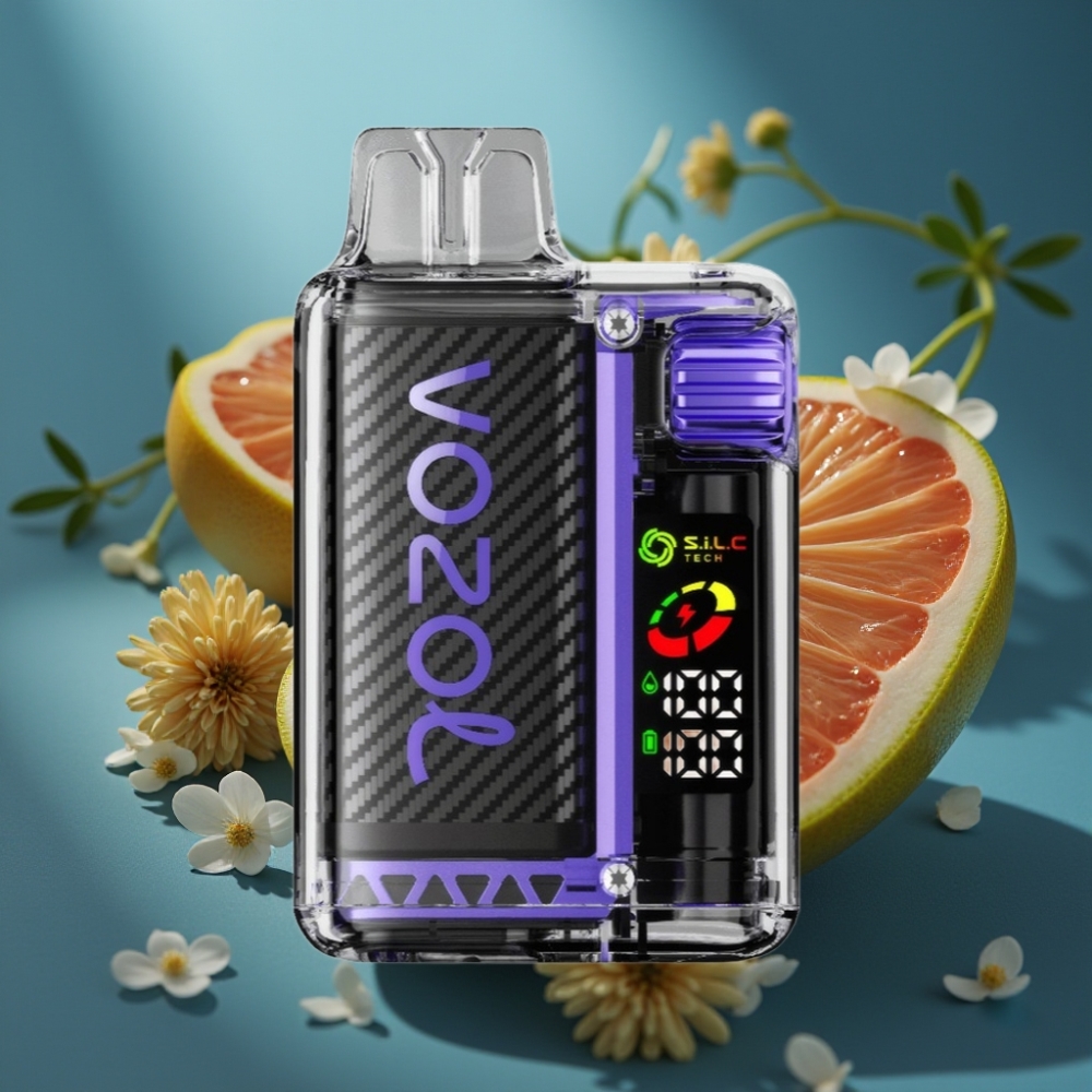 VOZOL Vista 20000 Puffs شجرة البيلسان وجريب فروت - شاحن بطارية 650mAh وشاشة OLED