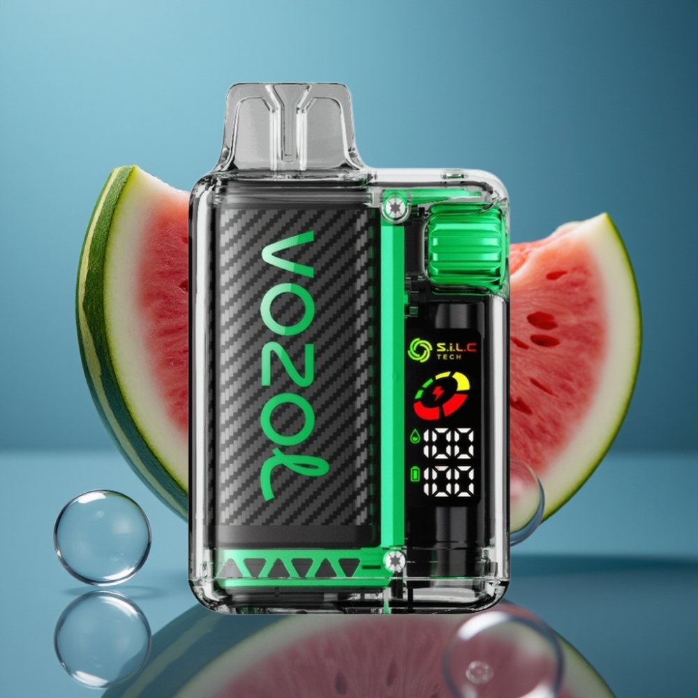 VOZOL Vista 20000 Puffs Disposable Vape - بطيخ علكة فقاعية - شاشة OLED - 650mAh - 2% نيكوتين